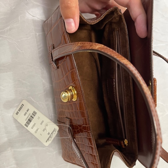 Handmade Alligator Clutch - Picture 3 of 6